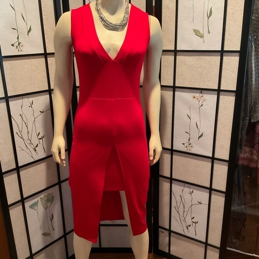 Lulus Mini-Midi Dress - Picture 6 of 9
